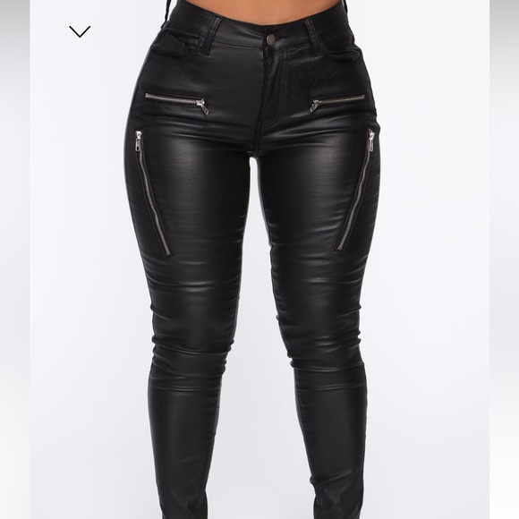 Faux leather pants - Picture 6 of 6